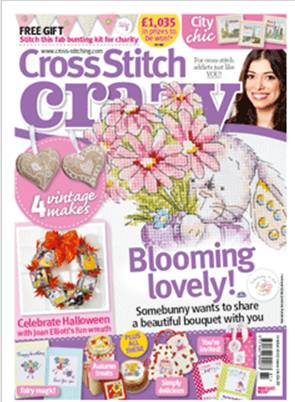 As featured in cross stitch Crazy magazine 181 august 2013
